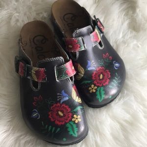 Calceo Floral Patterned Women’s Shoes Clogs